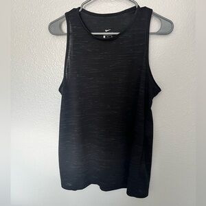 Nike DriFit Heather Black Tank